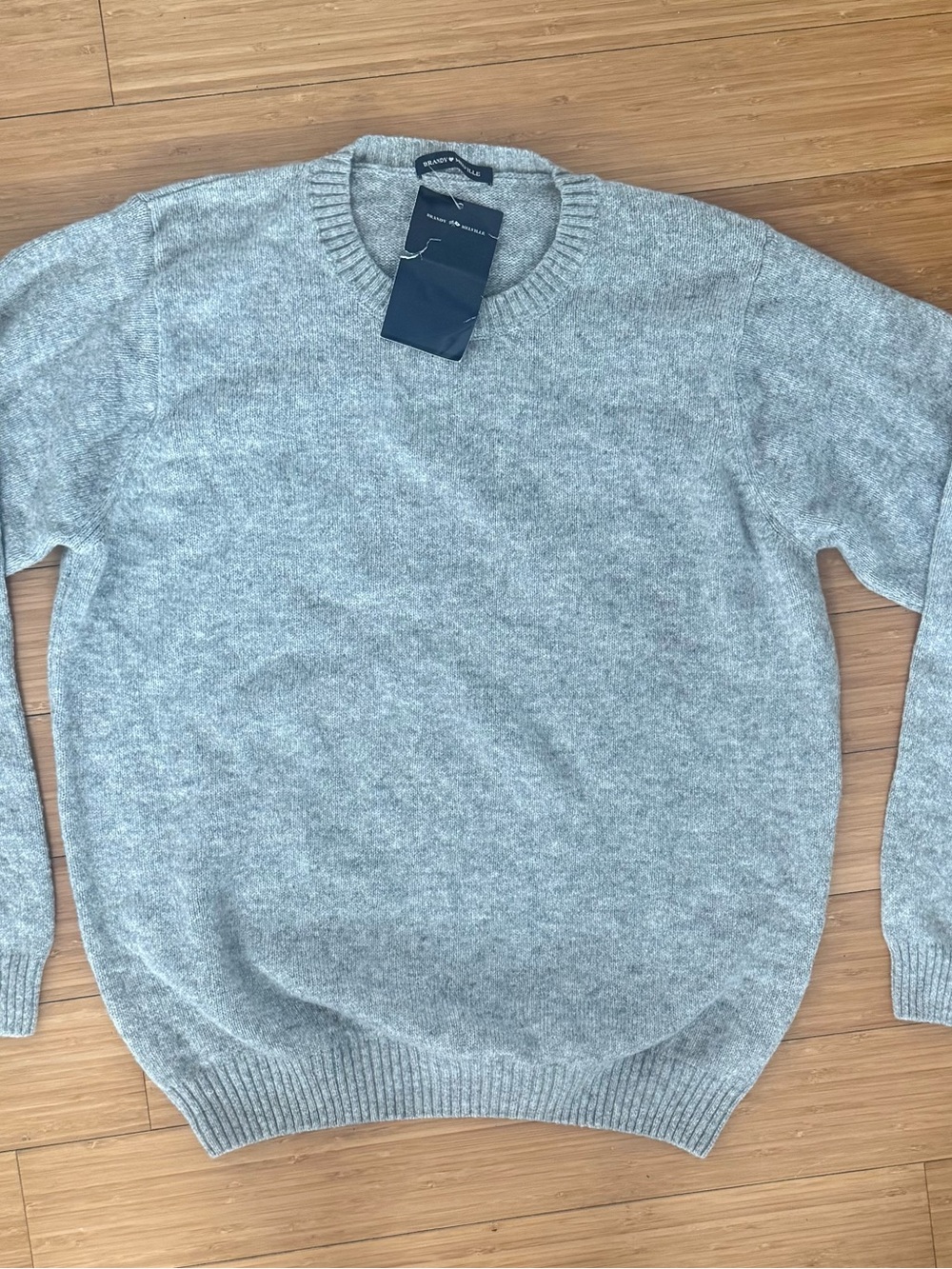 Women’s heather gray sweater